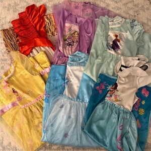 Bundle of SIX Disney Princess Sleep Dresses